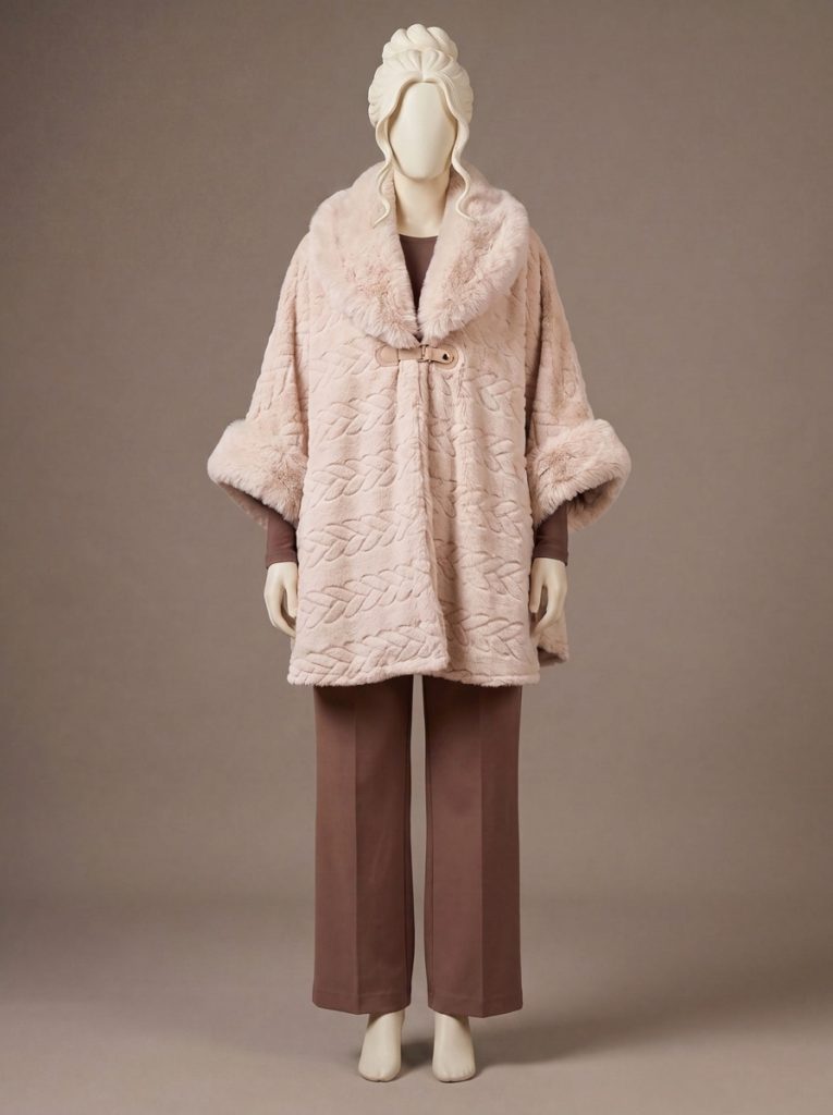 woolen cape shawl imported