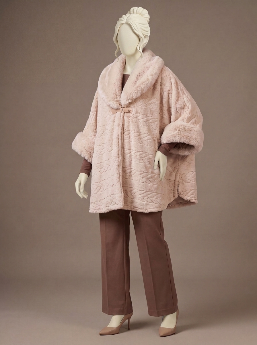 woolen cape shawl imported